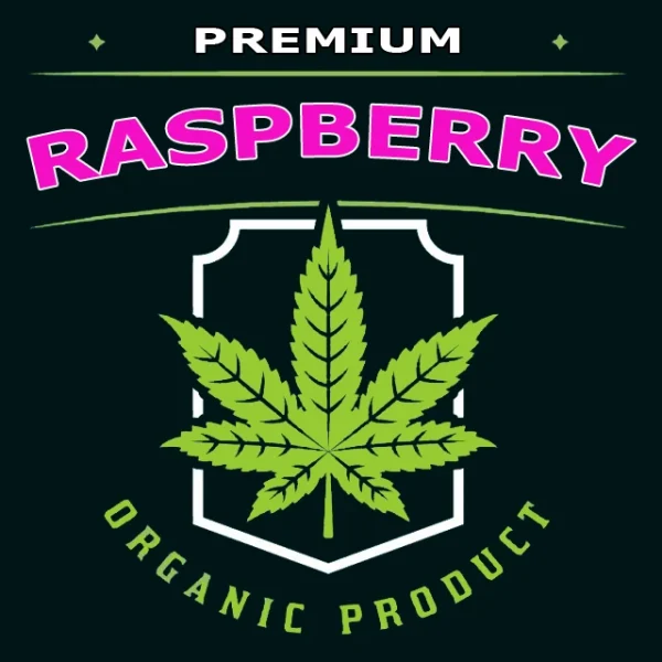 Raspberry CBD susz sklep konopny etykieta